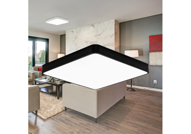 Plafonnier Blade LED 500mm Noir, 4650 lm - BH16-05281 - Braytron 2