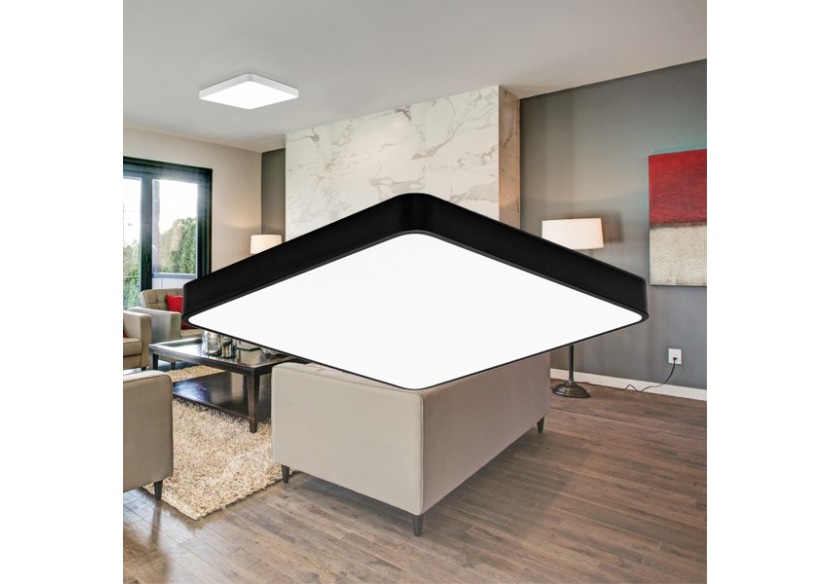 Plafonnier Blade LED 500mm Noir, 4650 lm - BH16-05281 - Braytron