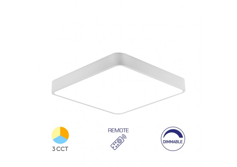 Plafonnier Blade LED 500mm Blanc, 4650 lm - BH16-05290 - Braytron
