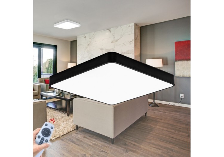 Plafonnier Blade LED 500mm Noir, 4650 lm - BH16-05291 - Braytron 2