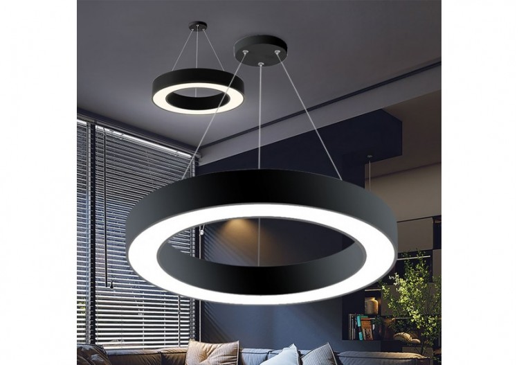 Suspension Blade LED Noire, 3680 lm - BH16-06181 - Braytron 2