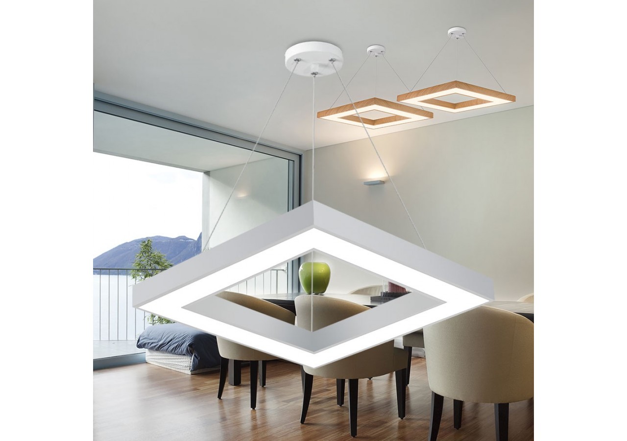 Suspension Blade LED 450mm Blanche, 3680 lm - BH16-07180 - Braytron