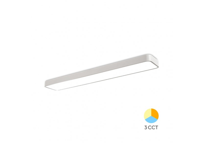 Plafonnier Blade LED 1200mm Blanc, 4650 lm - BH16-08280 - Braytron