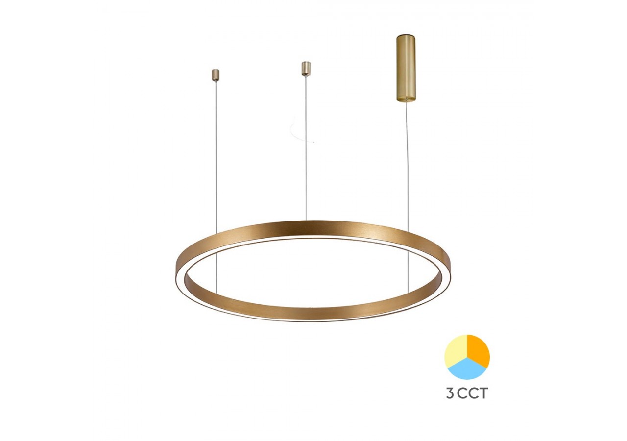 Suspension Lina LED Or, 3500 lm - BH16-09186 - Braytron
