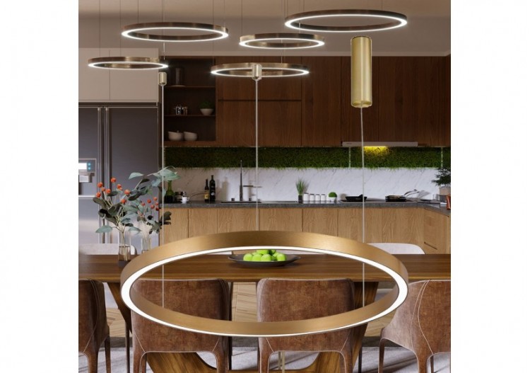 Suspension Lina LED Or, 3500 lm - BH16-09186 - Braytron 2