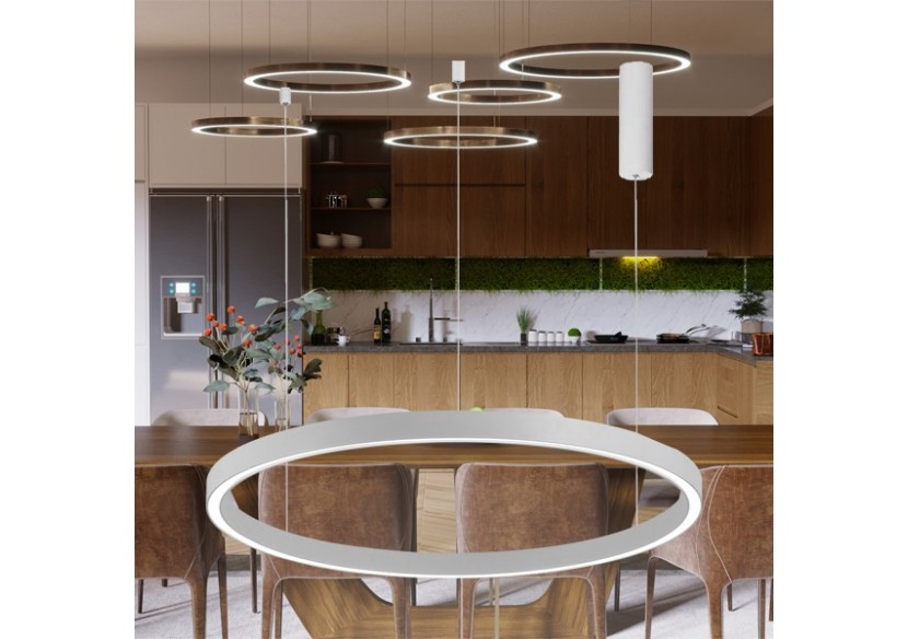 Suspension Lina LED Blanche, 4520 lm - BH16-09280 - Braytron