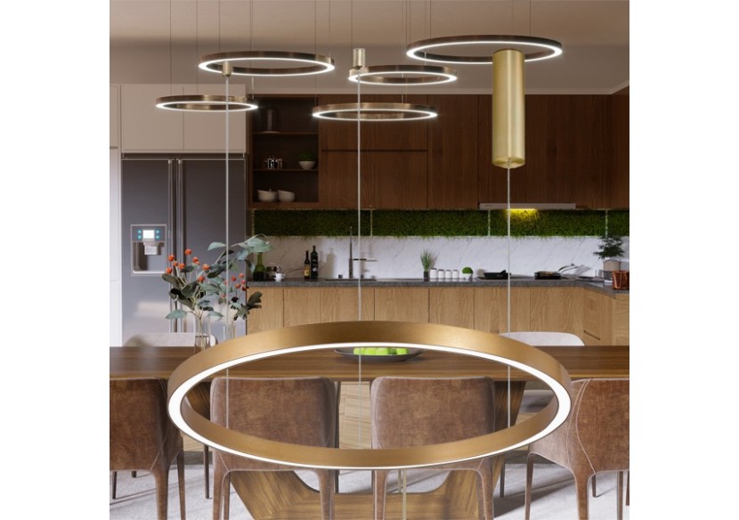 Suspension Lina LED Or, 4520 lm - BH16-09286 - Braytron