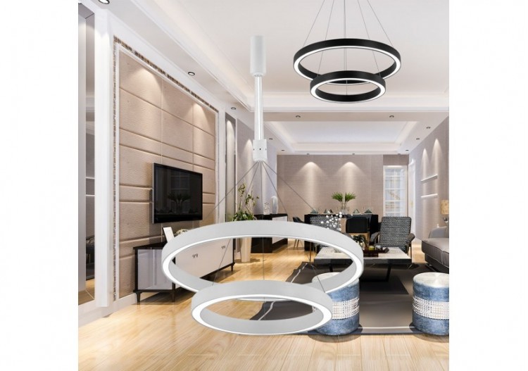 Suspension Lina LED Blanche, 6500 lm - BH16-09680 - Braytron 2