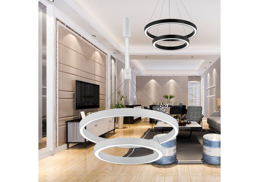 Suspension Lina LED Blanche, 6500 lm - BH16-09680 - Braytron