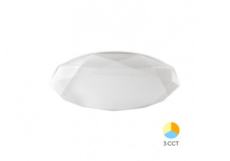 Plafonnier Jade LED Blanc, 2450 lm - BH16-20380 - Braytron