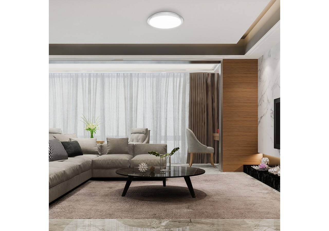 Plafonnier Jade LED Blanc, 2450 lm - BH16-20680 - Braytron