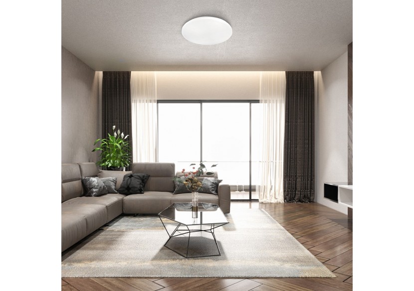 Plafonnier Jade LED Blanc, 2450 lm - BH16-22280 - Braytron