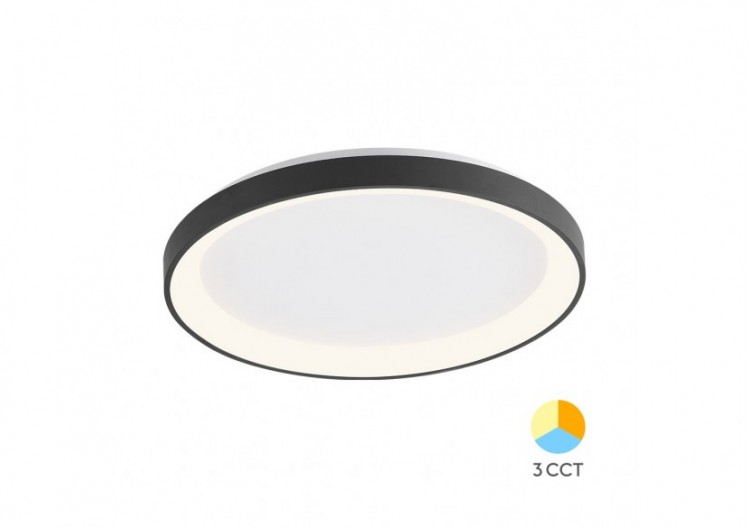 Plafonnier Bella LED Noir, 4260 lm - BH17-00281 - Braytron