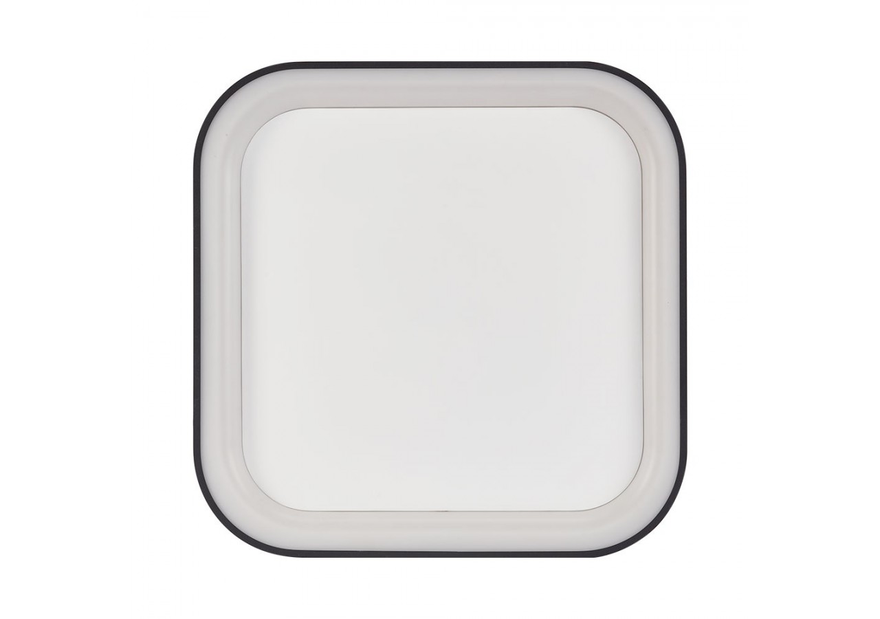 Plafonnier Bella LED 480mm Noir, 4260 lm - BH17-00781 - Braytron