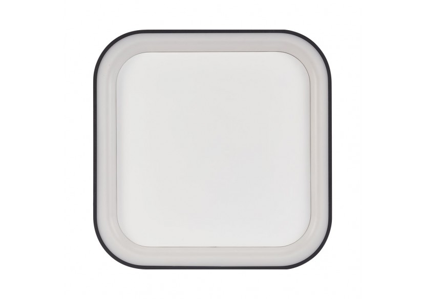 Plafonnier Bella LED 480mm Noir, 4260 lm - BH17-00781 - Braytron