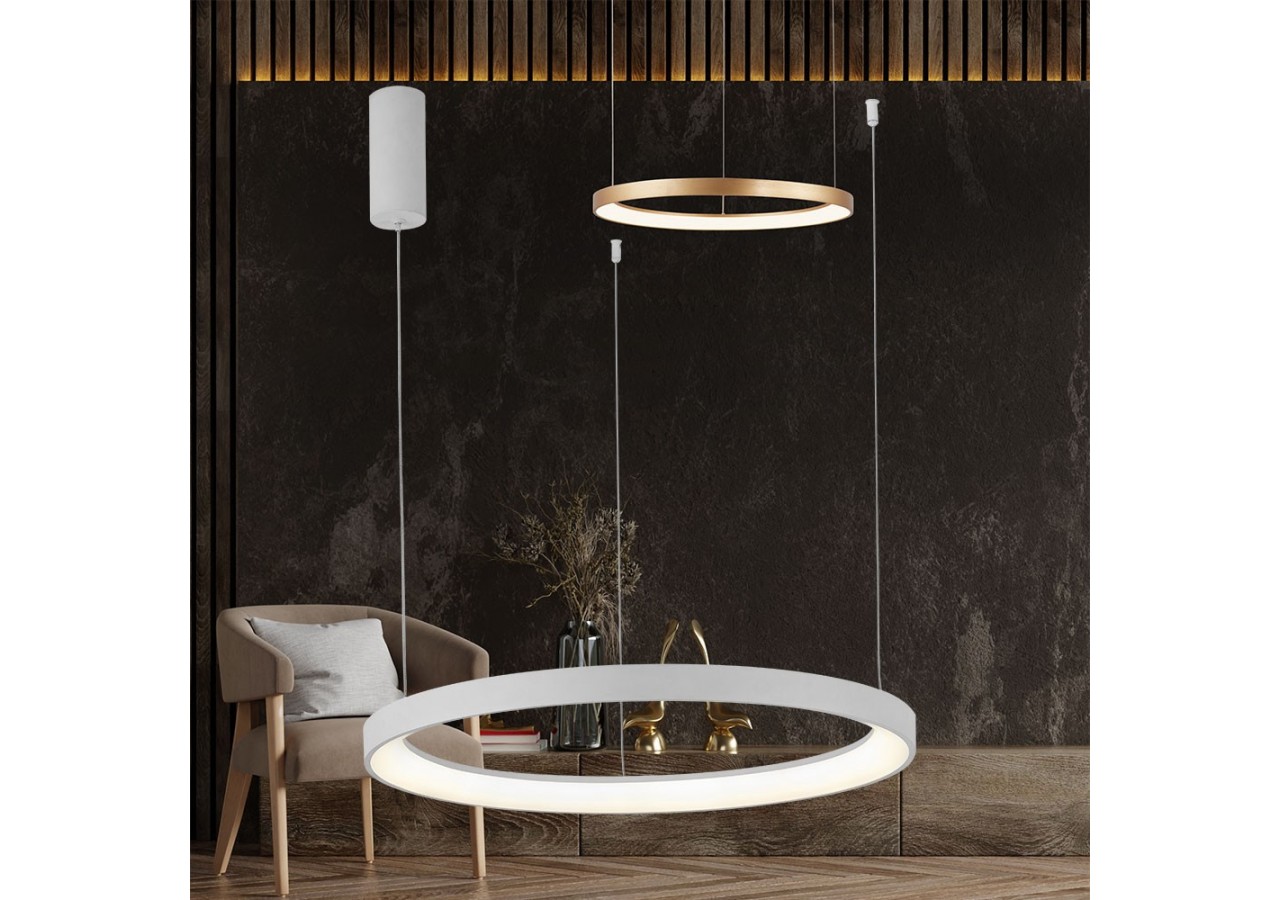 Suspension Bella LED Blanche, 4260 lm - BH17-01280 - Braytron