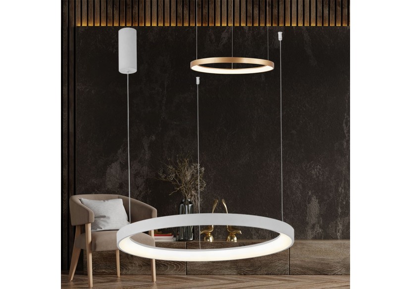 Suspension Bella LED Blanche, 4260 lm - BH17-01280 - Braytron