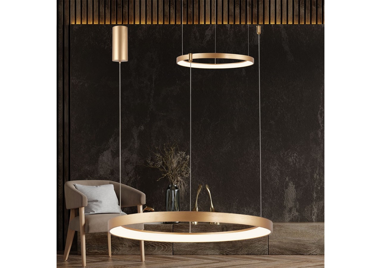 Suspension Bella LED Or, 4260 lm - BH17-01286 - Braytron