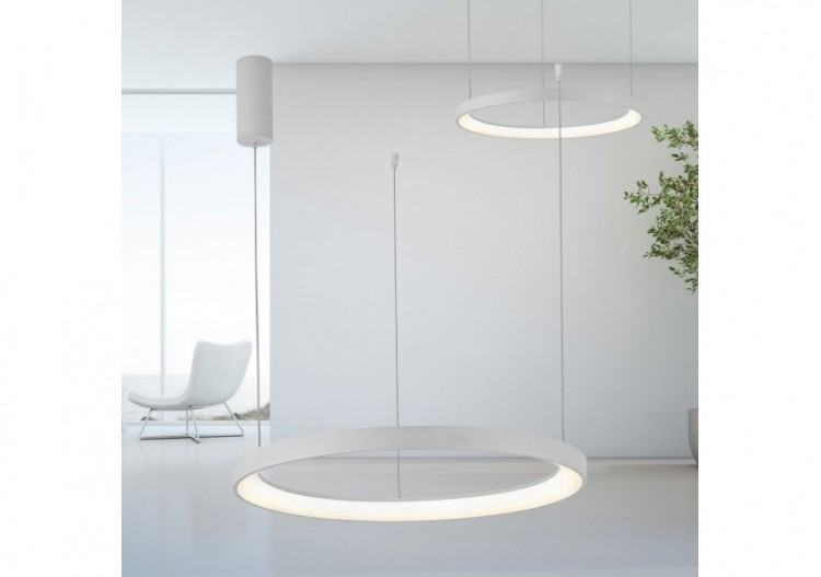 Suspension Bella LED Blanche, 5200 lm - BH17-01380 - Braytron 2