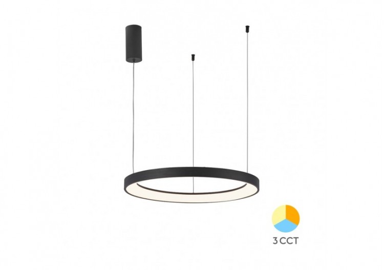 Suspension Bella LED Noire, 5200 lm - BH17-01381 - Braytron