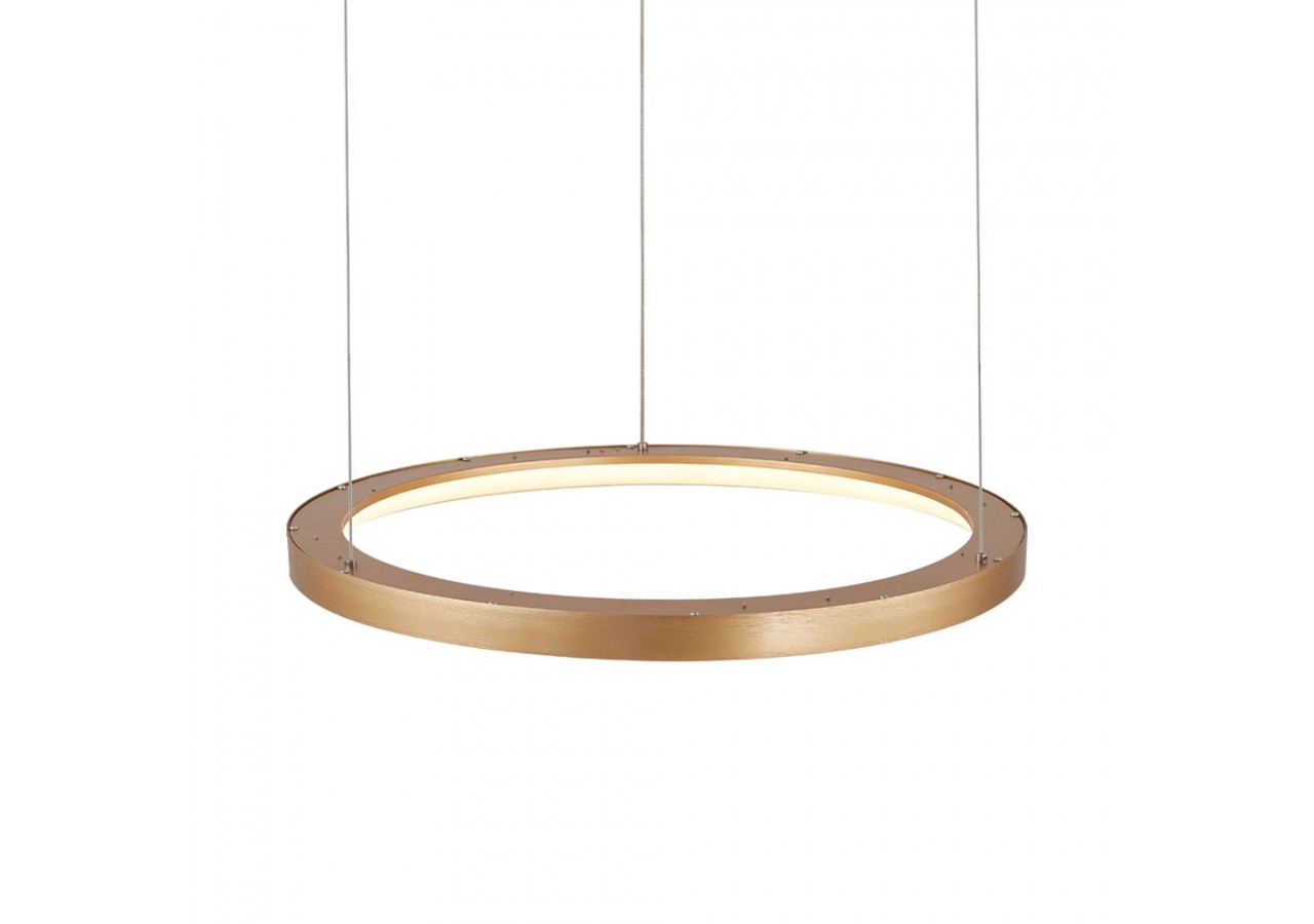 Suspension Bella LED 480mm Or, 5200 lm - BH17-01386 - Braytron