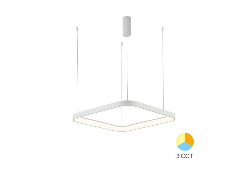 Suspension Bella LED 480mm Blanche, 4260 lm - BH17-01780 - Braytron