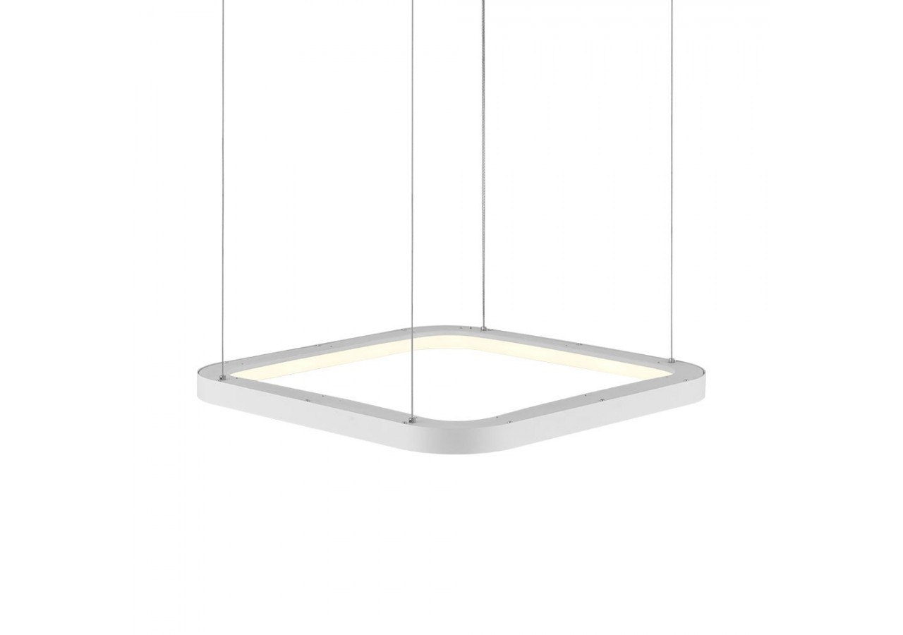 Suspension Bella LED 580mm Blanche, 5200 lm - BH17-01980 - Braytron