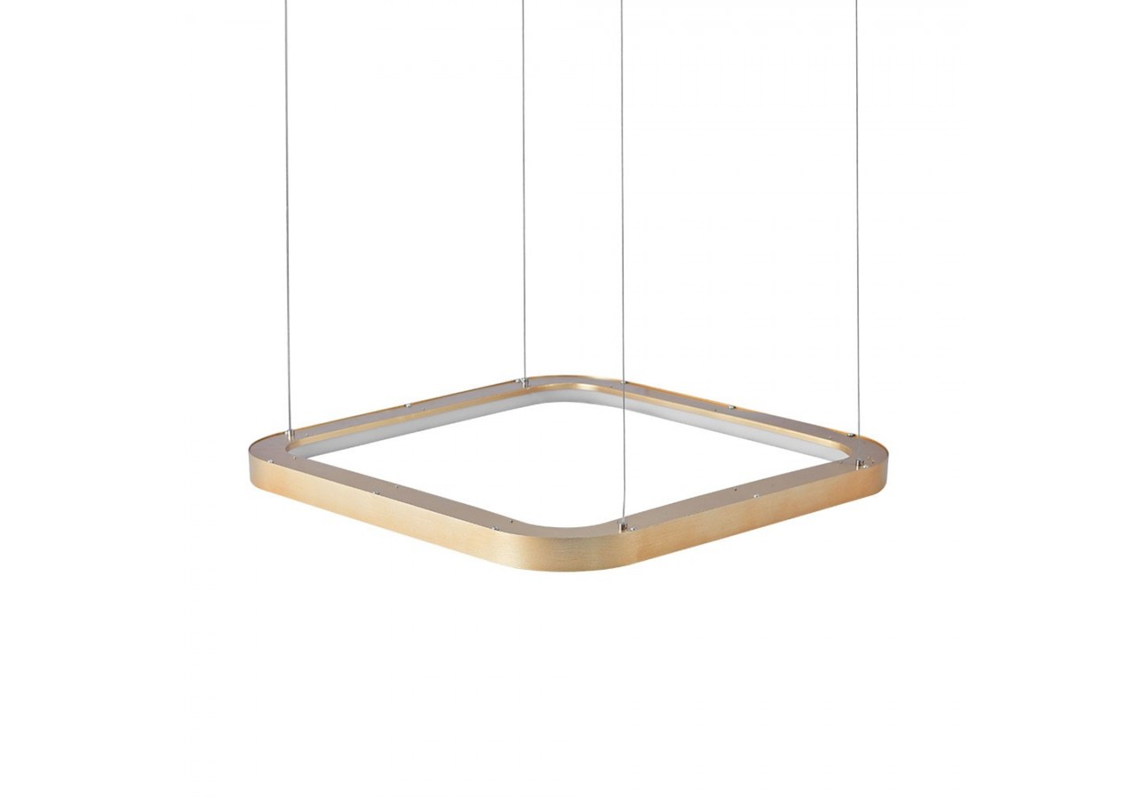 Suspension Bella LED 580mm Or, 5200 lm - BH17-01986 - Braytron