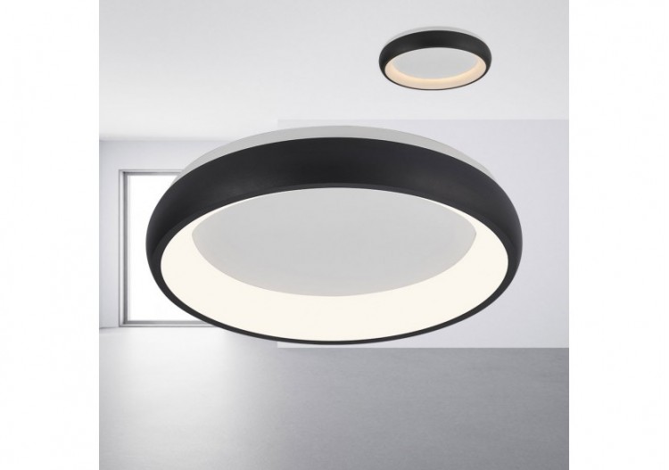Plafonnier Bella LED 480mm Noire, 4260 lm - BH17-02381 - Braytron 2