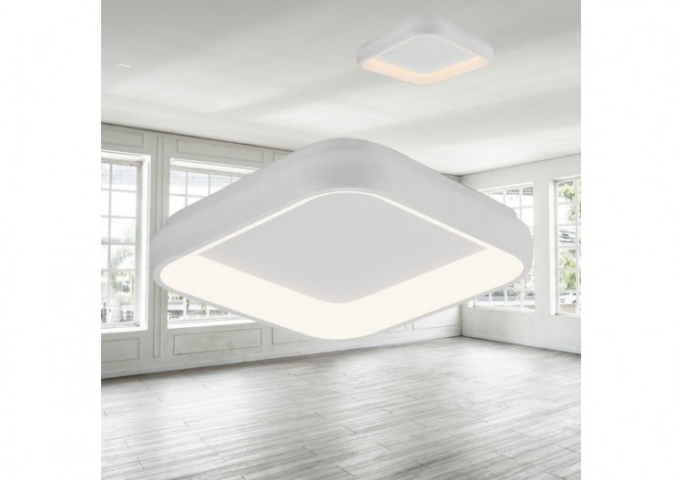 Plafonnier Bella LED 480mm Blanche, 4260 lm - BH17-02880 - Braytron 2