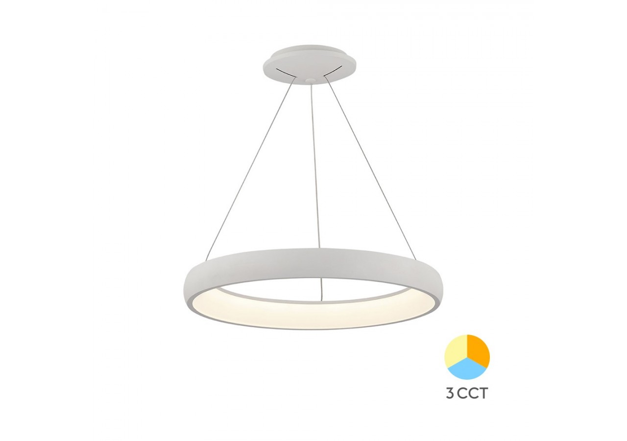 Suspension Bella LED Blanche, 5200 lm - BH17-03480 - Braytron