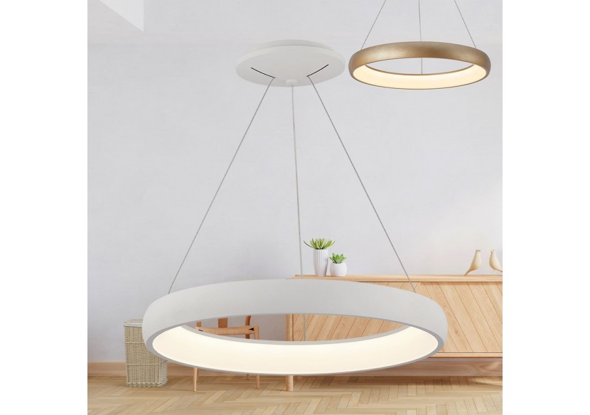 Suspension Bella LED Blanche, 5200 lm - BH17-03480 - Braytron