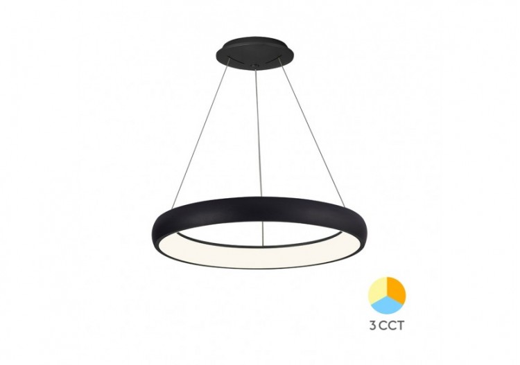 Suspension Bella LED Noire, 5200 lm - BH17-03481 - Braytron