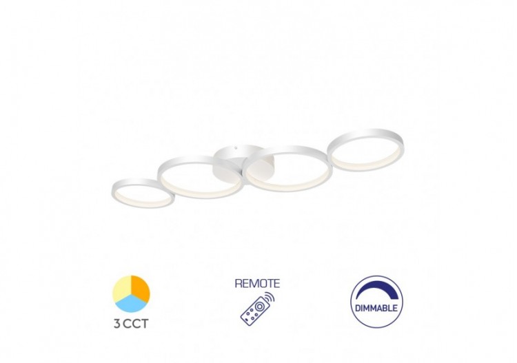 Plafonnier Nela LED 880mm...