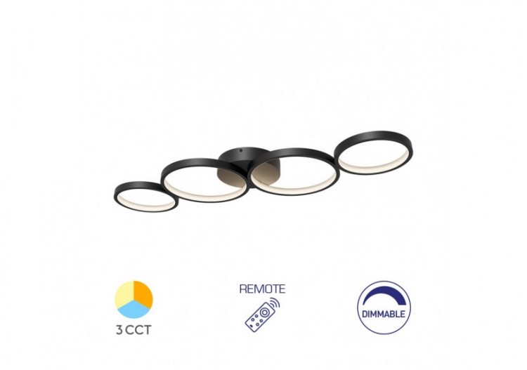 Plafonnier Nela LED 880mm...