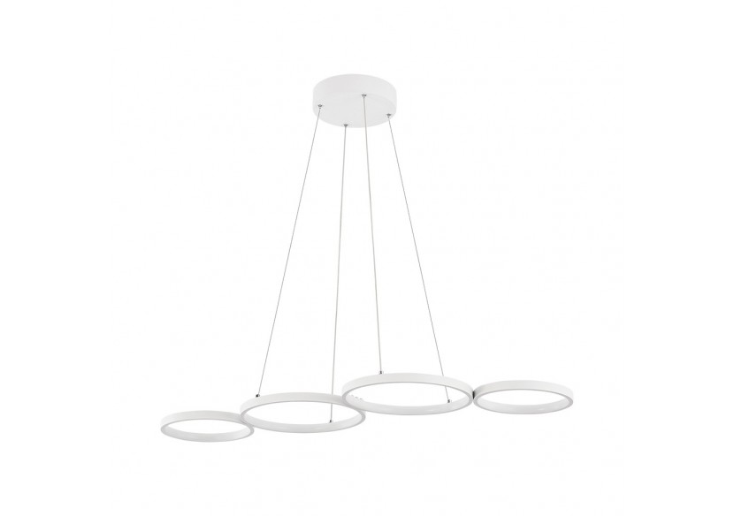 Suspension Nela LED 880mm Blanche, 6050 lm - BH17-04190 - Braytron