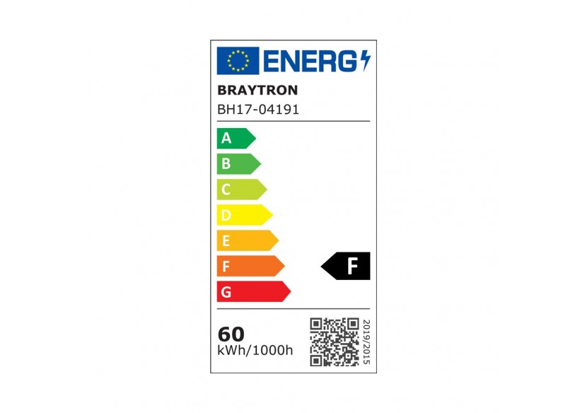 Suspension Nela LED 880mm Noire, 6050 lm - BH17-04191 - Braytron