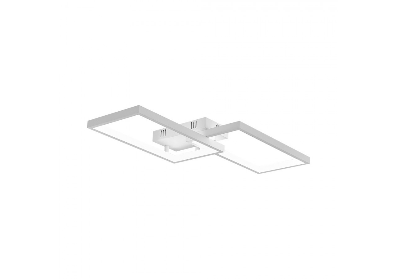 Plafonnier Nela LED 600mm Blanc, 4400 lm - BH17-04490 - Braytron