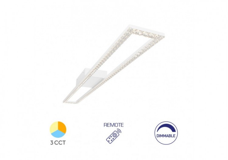 Plafonnier Crystal LED...