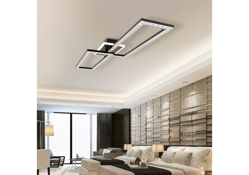 Plafonnier Crystal LED 800mm Blanc, 6050 lm, Variation de blancs - BH17-05190 - Braytron