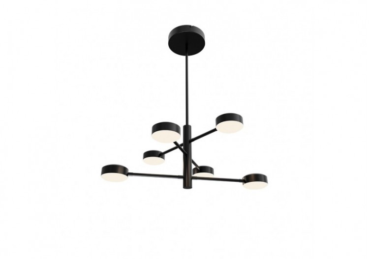 Suspension Arcana LED Noire, 5280 lm, Blanc Chaud - BH18-01101 - Braytron