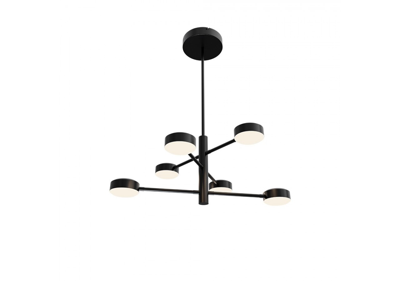 Suspension Arcana LED Noire, 5280 lm, Blanc Chaud - BH18-01101 - Braytron