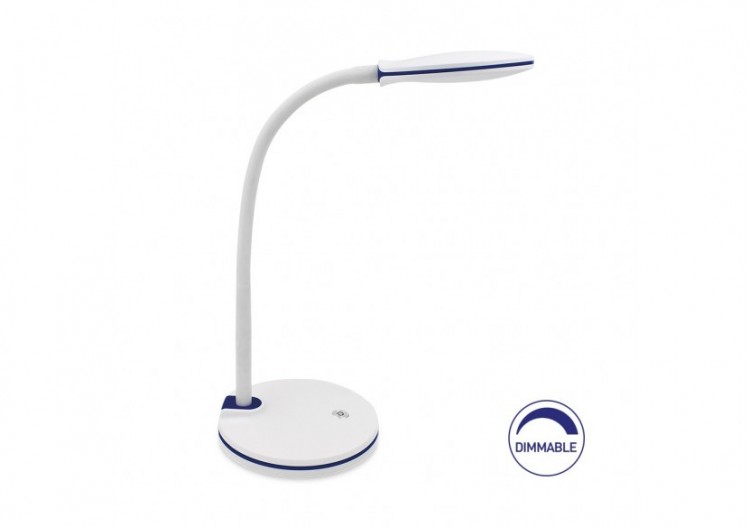 Lampe de bureau LED 132mm Blanche, 350 lm, Blanc froid - BK01-00516 - Braytron