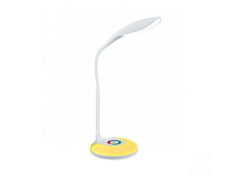 Lampe de bureau LED 130mm Blanche, 400 lm, Blanc froid - BK01-00710 - Braytron