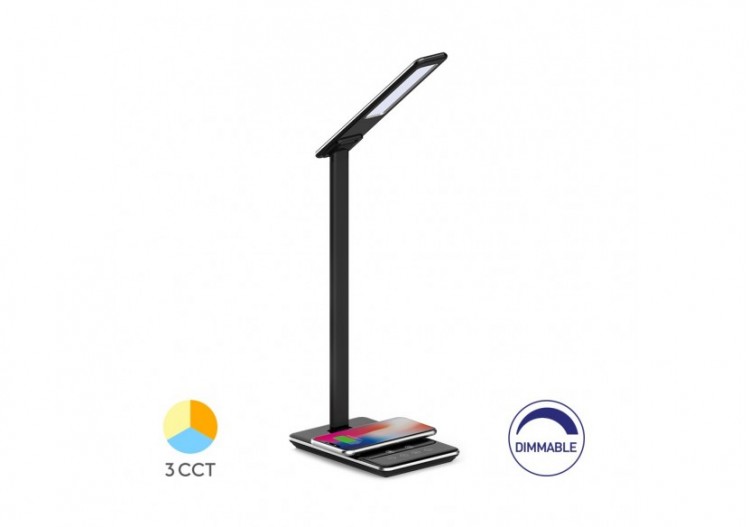 Lampe de bureau LED 180mm Noire, 500 lm - BK01-02681 - Braytron