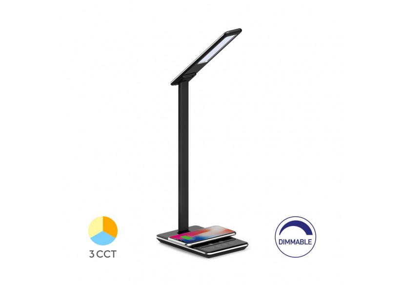 Lampe de bureau LED 180mm Noire, 500 lm - BK01-02681 - Braytron