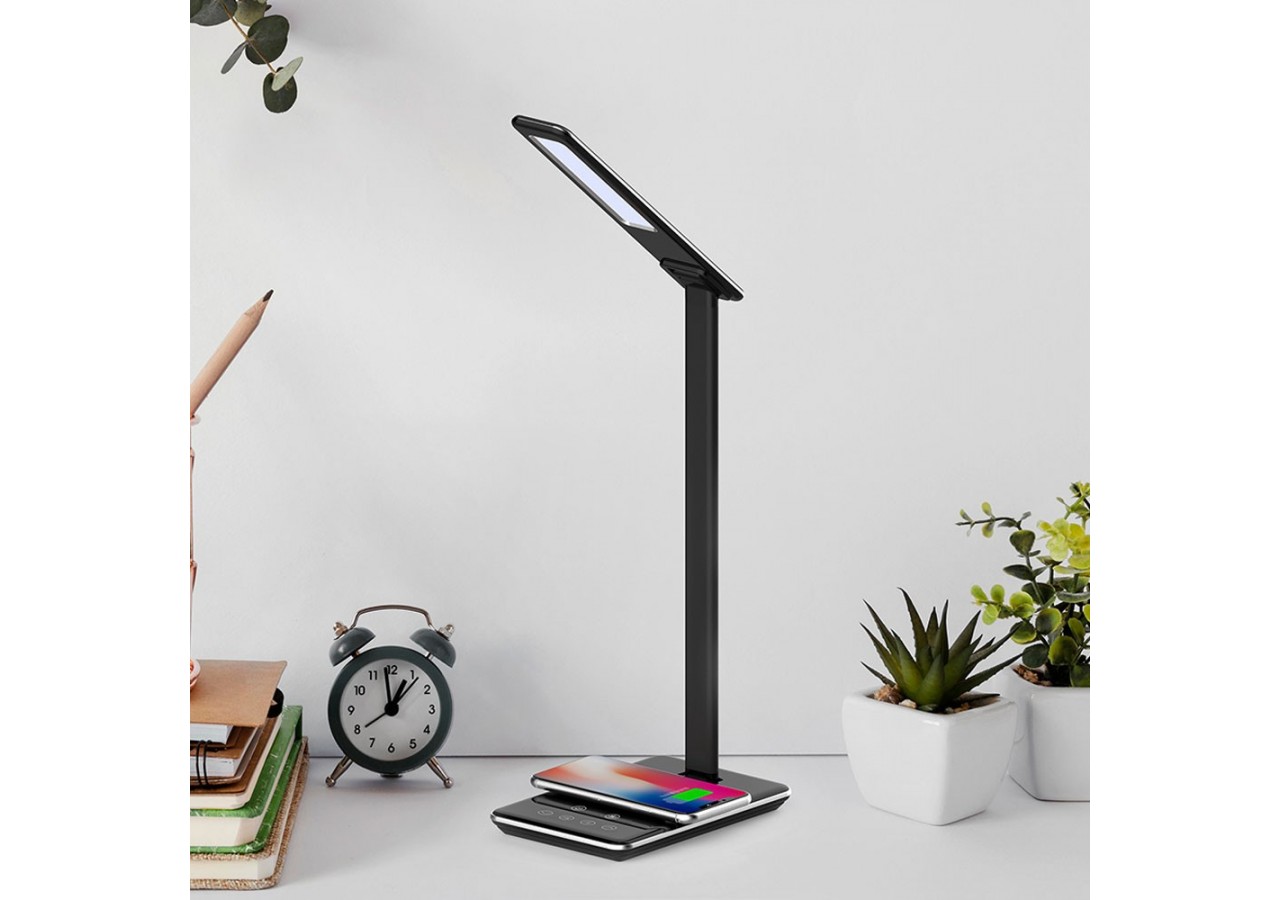 Lampe de bureau LED 180mm Noire, 500 lm - BK01-02681 - Braytron