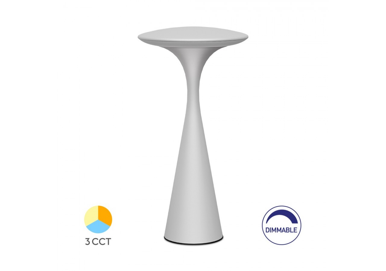 Lampe de bureau LED Blanche, intensité variable, Variation de blancs - BK06-00090 - Braytron