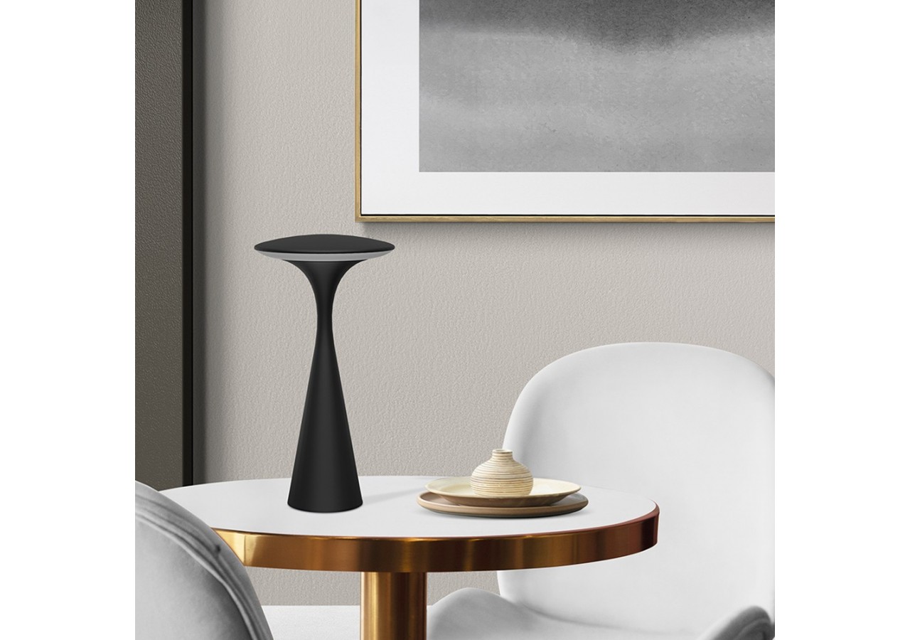 Lampe de bureau LED Noire, intensité variable, Variation de blancs - BK06-00091 - Braytron