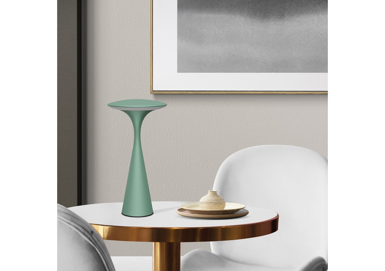 Lampe de bureau LED Verte, intensité variable, Variation de blancs - BK06-00092 - Braytron